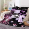 Cartoon K Kuromis Cute Blanket 3D Printing Cartoon Rabbit Soft and Comfortable Blanket Bedroom Living Room - Kuromi Store