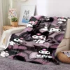 Cartoon K Kuromis Cute Blanket 3D Printing Cartoon Rabbit Soft and Comfortable Blanket Bedroom Living Room 16 - Kuromi Store