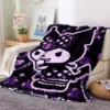 Cartoon K Kuromis Cute Blanket 3D Printing Cartoon Rabbit Soft and Comfortable Blanket Bedroom Living Room 18 - Kuromi Store