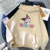 Kawaii Kuromi Hoodie Sanrio Cartoon Loose Hooded Sweater Anime Around Sweet Korean Coat Cute Student Clothes - Kuromi Store