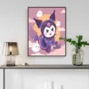 Kuromi Poster Vintage Kraft Paper Poster Wall Art Poster Painting Bar Club Store House Living Room 6 - Kuromi Store