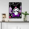 Kuromi Poster Vintage Kraft Paper Poster Wall Art Poster Painting Bar Club Store House Living Room 7 - Kuromi Shop