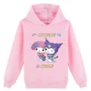 My Melody Sanrio Kuromi Kawaii Cartoon Children Hoodies Warm Cute Comfortable Fashion Anime Girl Gift Birthday - Kuromi Store