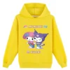 My Melody Sanrio Kuromi Kawaii Cartoon Children Hoodies Warm Cute Comfortable Fashion Anime Girl Gift Birthday 5 - Kuromi Store