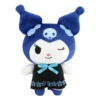 New 25cm Sanrio Cartoon Plush Stuffed Toys Kawali Anime Figure Kuromi Cute Soft Dolls Baby Birthday 3 - Kuromi Store