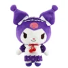 New 25cm Sanrio Cartoon Plush Stuffed Toys Kawali Anime Figure Kuromi Cute Soft Dolls Baby Birthday 4 - Kuromi Store