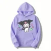 Purple Kuromi Cartoon Anime Women Pullover Tops Spring Autumn Men Oversized Sweatshirt 2024 New Couple Hoodie.jpg 640x640 14 - Kuromi Store