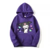 Purple Kuromi Cartoon Anime Women Pullover Tops Spring Autumn Men Oversized Sweatshirt 2024 New Couple Hoodie.jpg 640x640 17 - Kuromi Store