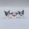 Sanrio Cute Expression Pack Doll Model Toy Kuromi Cartoon Q Version Figure Pvc Model Toys Anime 2 - Kuromi Store