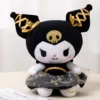 Sanrio Cute Kuromi Plush Toys Festival Holiday Gift Homdecor Stuffed Dolls Soft Cloth Doll Pillow Girl 4 - Kuromi Store