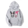 kuromi My Melody Cartoon Anime Women Pullover Tops Spring Autumn Men Hoodie 2024 New Casual Pink.jpg 640x640 12 - Kuromi Store